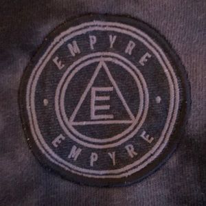 Selling a button down EMPYRE shirt, size M, color: black/grey.